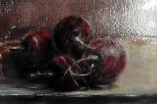 Study for Beetroot.Oil on canvas